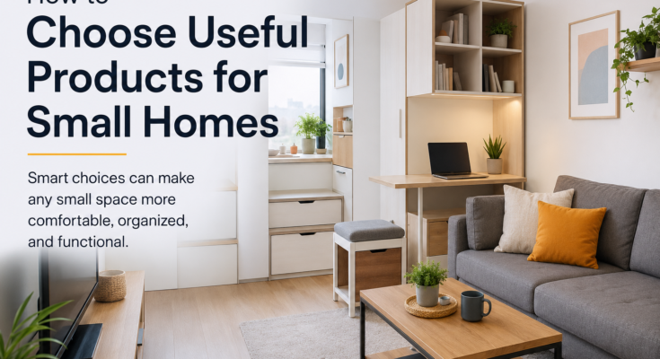 How to Choose Useful Products for Small Homes