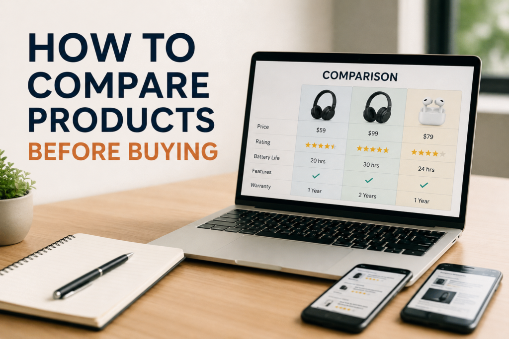 How to Compare Products Before Buying