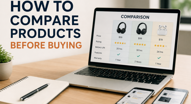 How to Compare Products Before Buying