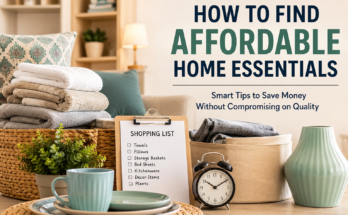 How to Find Affordable Home Essentials