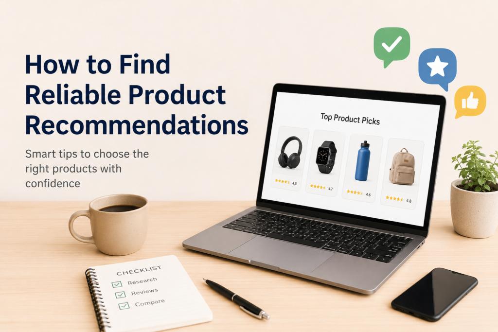 How to Find Reliable Product Recommendations