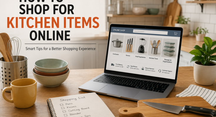 How to Shop for Kitchen Items Online