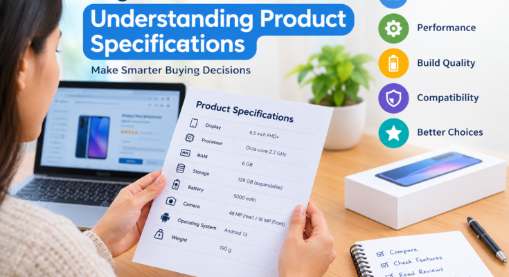 Beginner’s Guide to Understanding Product Specifications