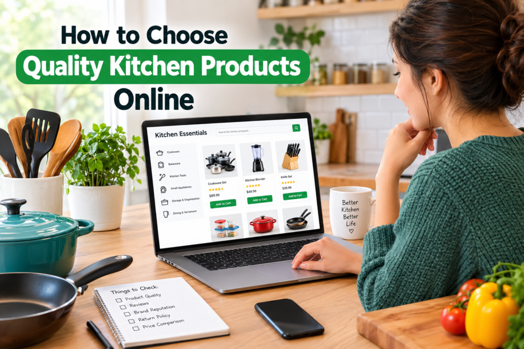 How to Choose Quality Kitchen Products Online