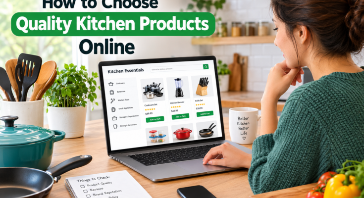 How to Choose Quality Kitchen Products Online