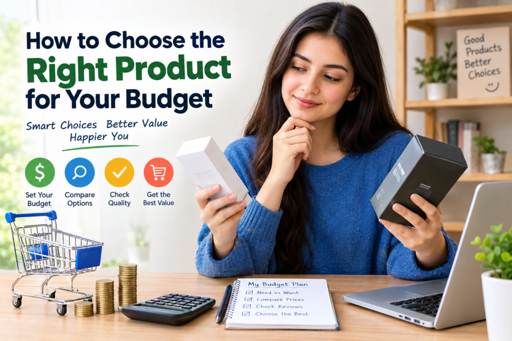 How to Choose the Right Product for Your Budget