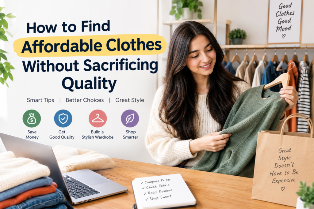 How to Find Affordable Clothes Without Sacrificing Quality