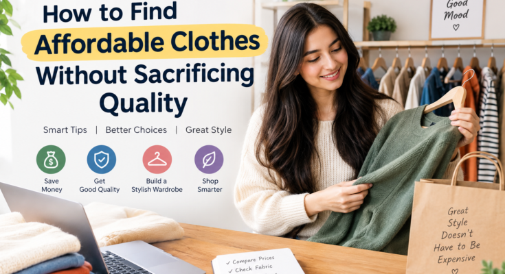 How to Find Affordable Clothes Without Sacrificing Quality