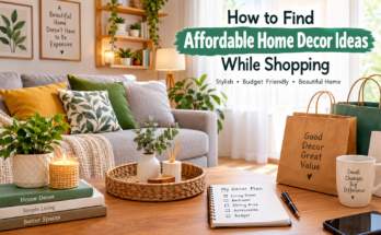 How to Find Affordable Home Decor Ideas While Shopping