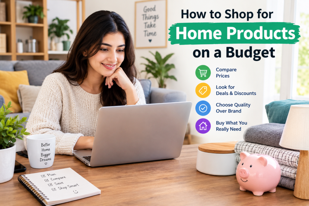 How to Shop for Home Products on a Budget