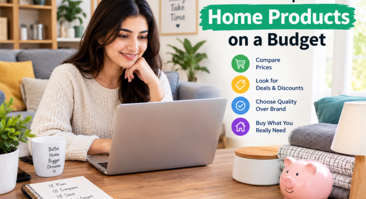 How to Shop for Home Products on a Budget