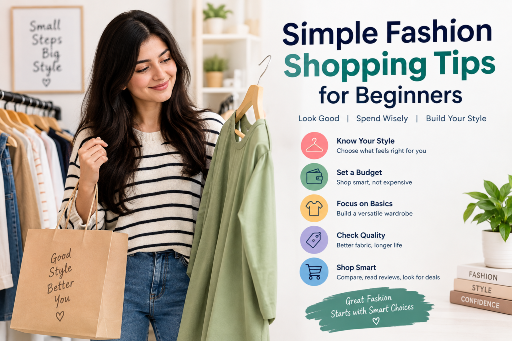 Simple Fashion Shopping Tips for Beginners