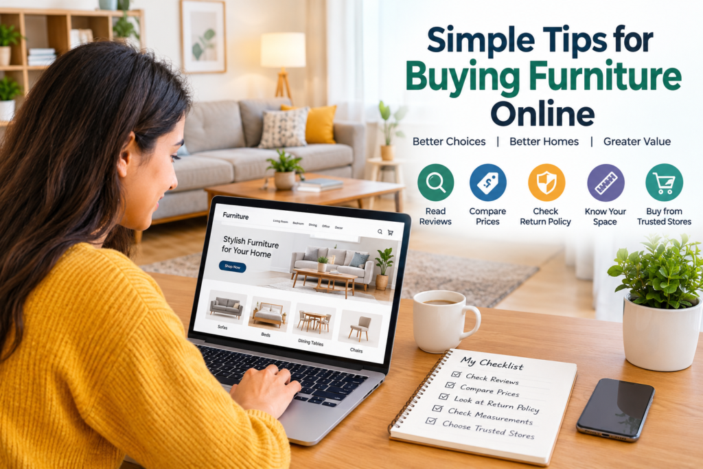 Simple Tips for Buying Furniture Online