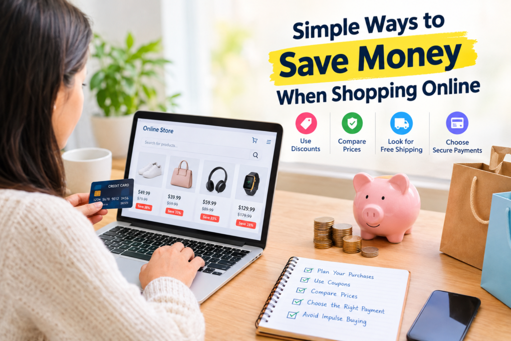 Simple Ways to Save Money When Shopping Online